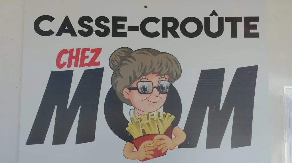 Logo casse-croute chez mom