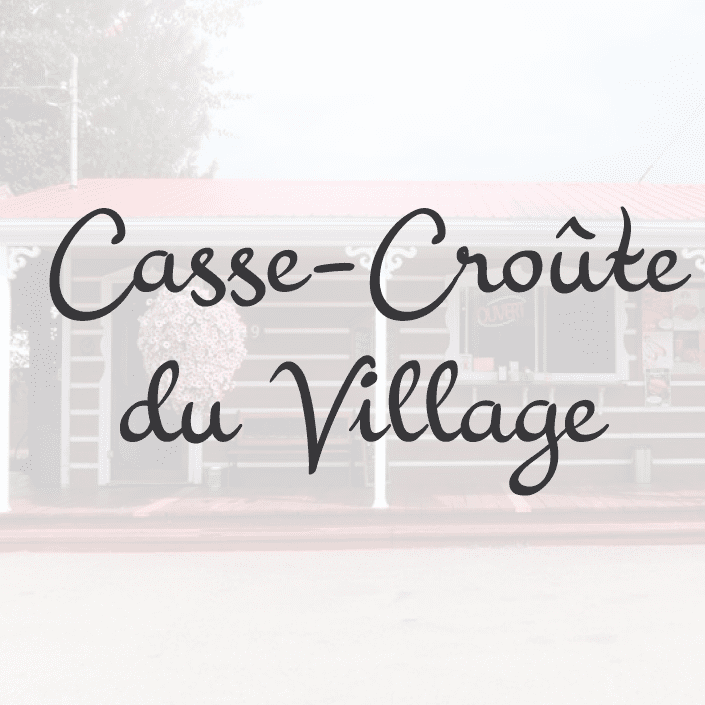 Logo casse-croute du village